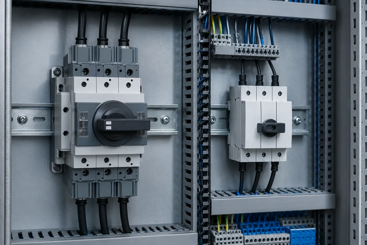 Difference between load-break switching and isolation-only contact separation